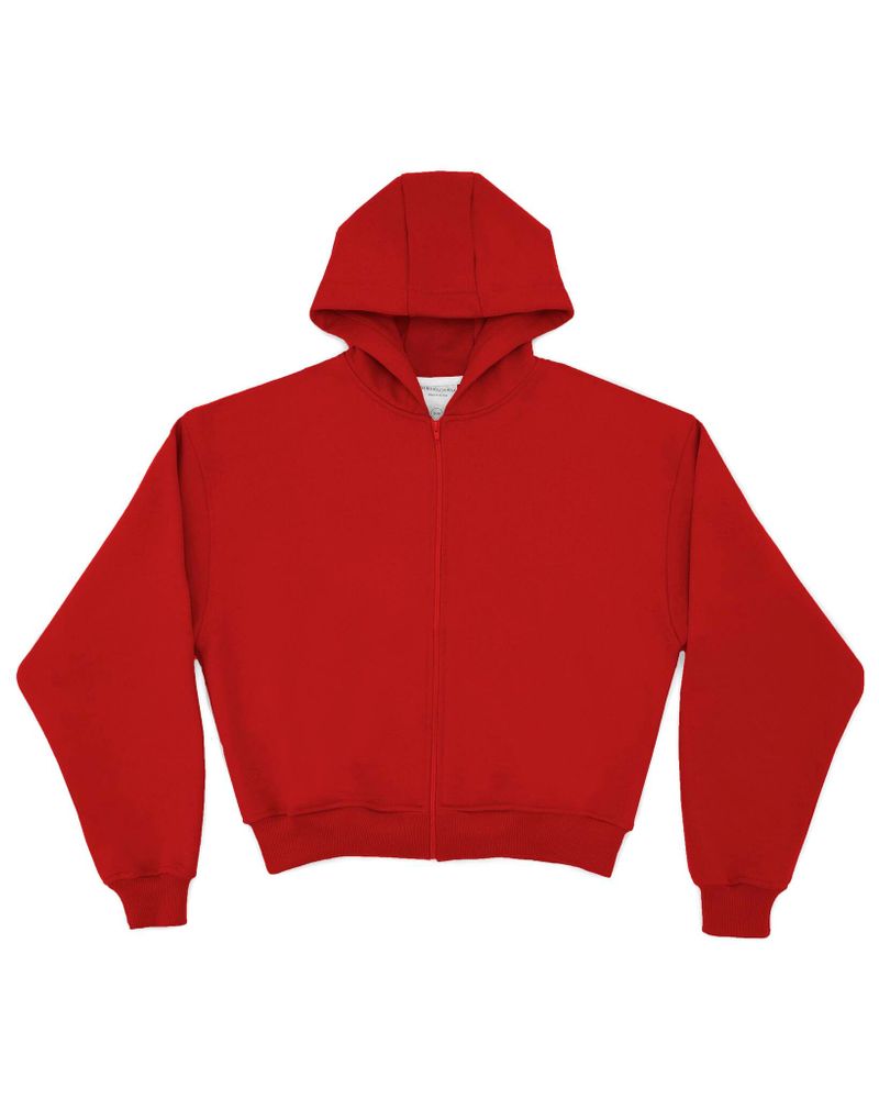 Zip Hoodie RED