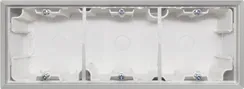 Donel R98 матовый серый Коробка для накладного монтажа с встроенной рамкой 3-я, серия DA