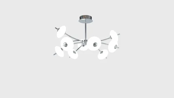 Люстра FR5209PL-L9CH Звездный / Stellar 38 Вт LED Freya fr5209pl-l9ch