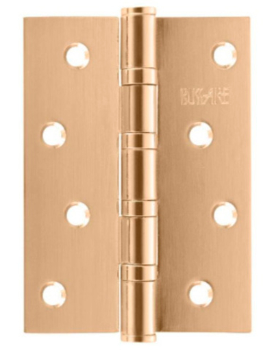 Петля BUSSARE B020-C 100x75x2.5-4BB-1WG валийское золото