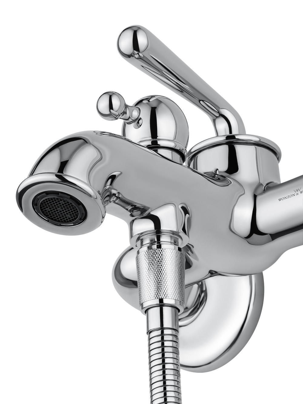Смеситель для ванны с душем WONZON & WOGHAND STEAM, Хром (WW-88639008-CR)