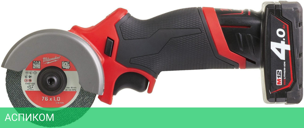 Монтажная (отрезная) пила Milwaukee M12 FCOT-422X Fuel (4933464619)