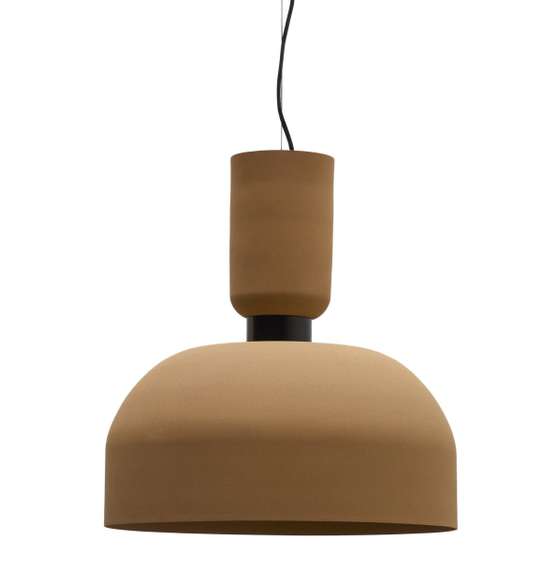 Подвесной светильник Nibla Ø40 см, терракотовый металл