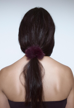 STRADIVARIUS Набор из 2 пушистых резинок для волос, экрю