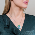 Колье Fiore Luna ORCA BP03188-3 BL/S