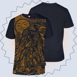 Футболка Варгградъ мужская тёмно-синяя "Земля отцов-2"