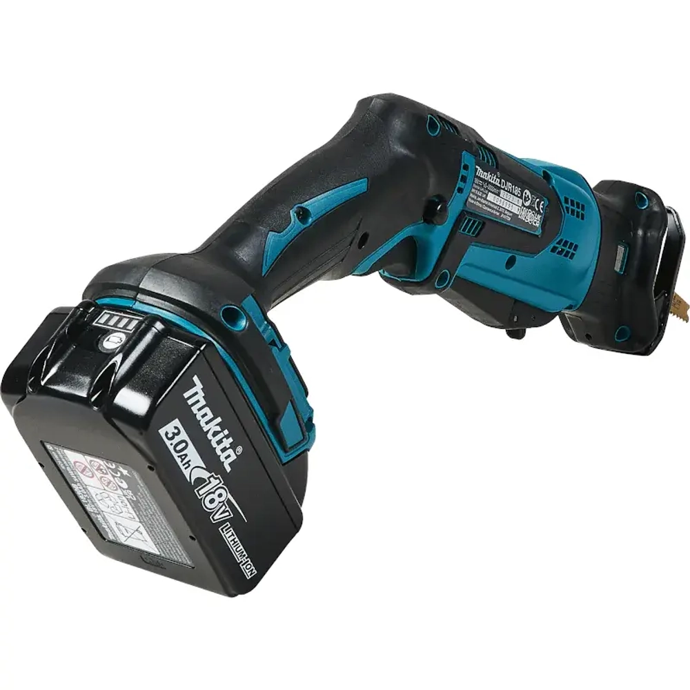 Makita DJR185RFE пила сабельная аккумуляторная (2 x 3 Ач, ЗУ)