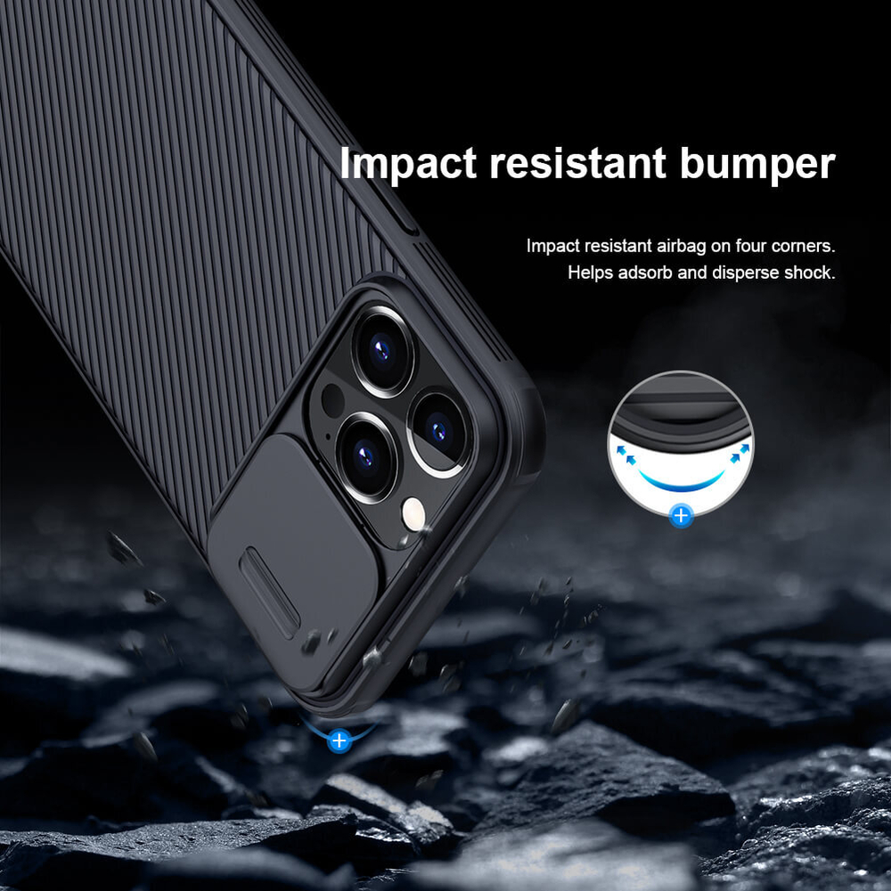 Чехол Magnetic Case Nillkin CamShield Pro с защитой камеры для iPhone 13 Pro Max