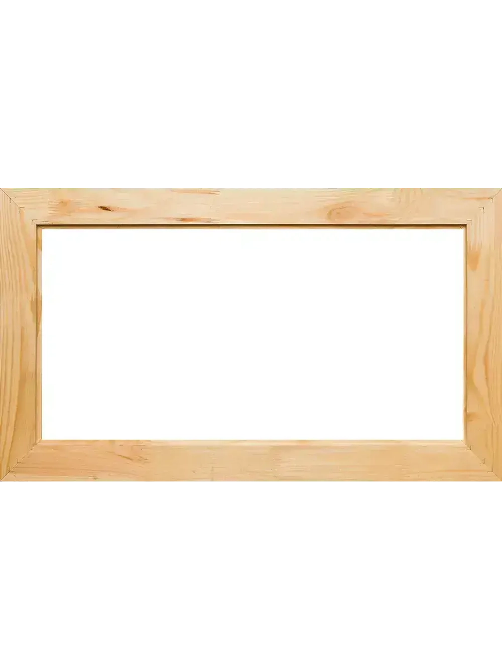 Деревянная рама 30x70 для картин на подрамнике сеч. 60x18