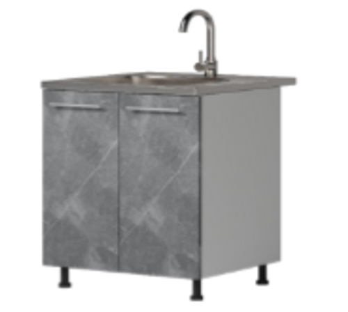 Alisa Каспий по модулям - Стол-мойка 600 (без столешницы)