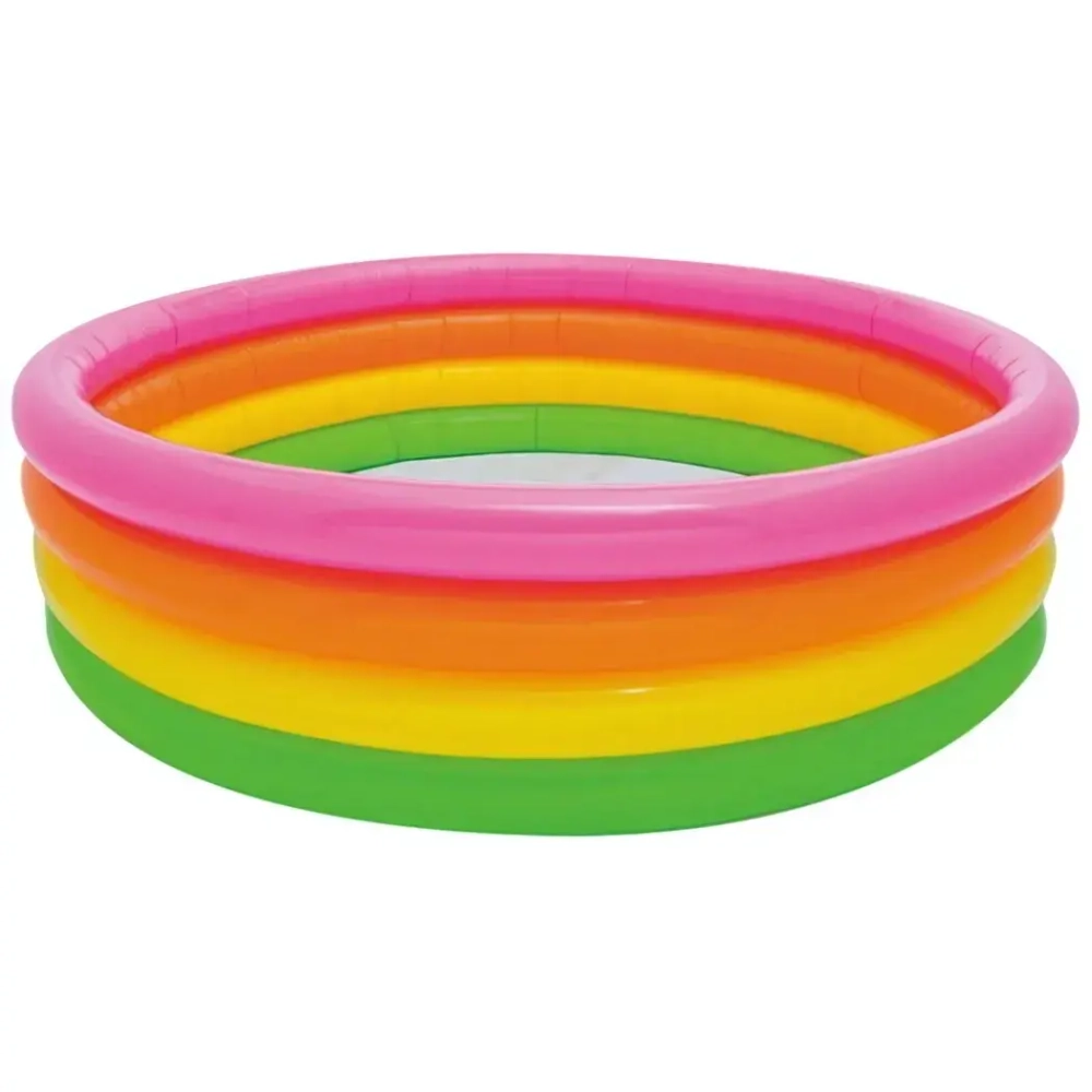 Бассейн надувной круглый 168*46 см Sunset Glow Intex (56441NP)