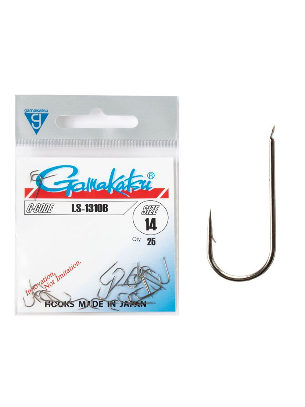 Крючки Gamakatsu LS-1310B HOOKS BRONZE размер 12 (упк.25шт.)