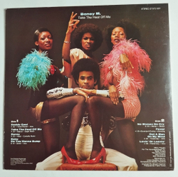 Винтажная виниловая пластинка LP Boney M Take The Heat Off Me (Germany 1977)