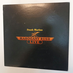 Винтажная виниловая пластинка LP Frank Marino and Mahogany Rush Live (Japan 1978)