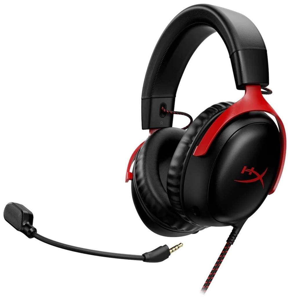 Наушники HyperX Cloud III черно-красный