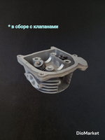 Головка цилиндра 139QMB 100 кубов (диам.50) (голая, с клапанами)