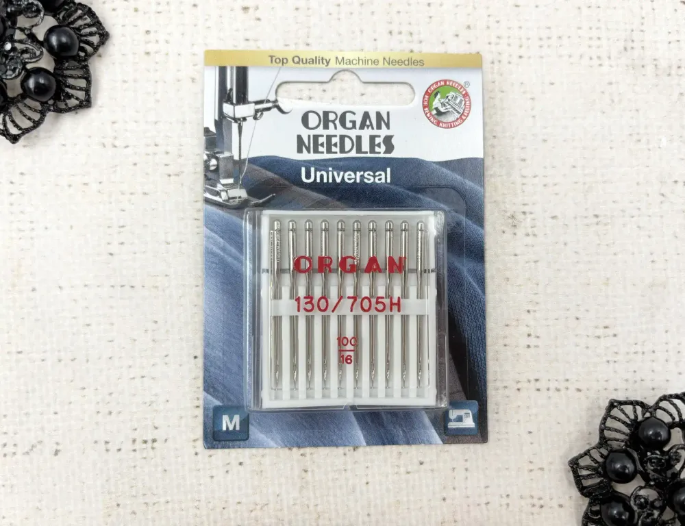 Иглы для бытовых машин ORGAN, универсальные №100, 10 игл