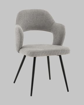 Стул Роккиана букле светло-серый