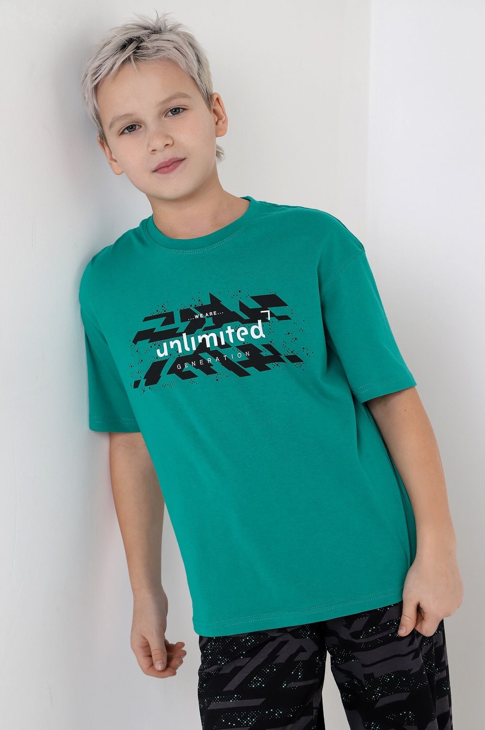 Костюм для мальчика Галилео-1 Виотекс ЗЕЛЁНЫЙ