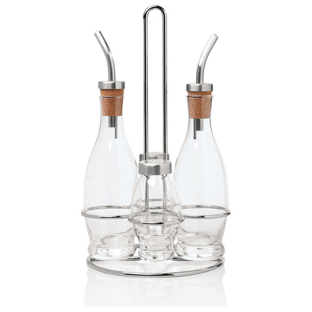 Набор для специй 4 предмета IVV Розмарин с металлисеской подставкой