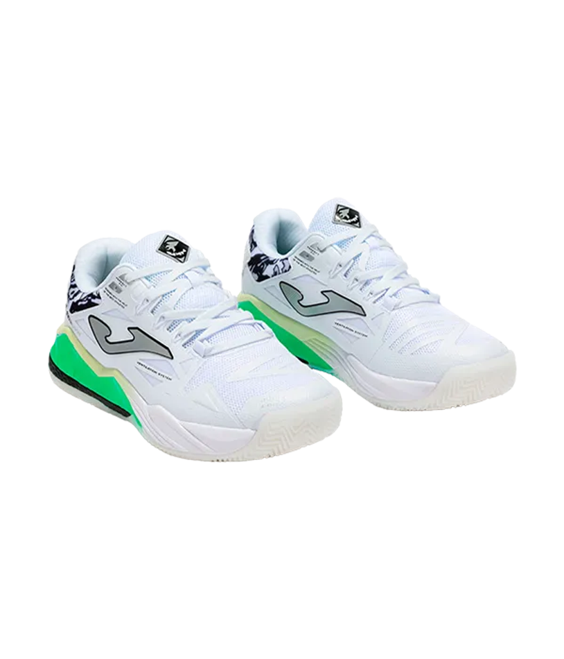 Joma Spin Мужские 2502 Белый-Зеленый Кроссовки 2025