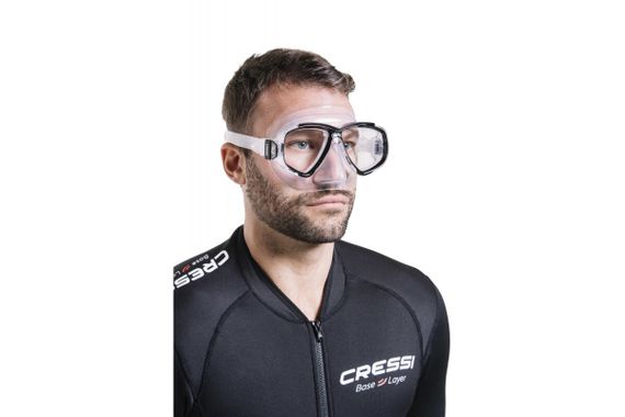 Набор для снорклинга Cressi Perla Box (Маска Perla + Трубка Mexico + Бокс) черный