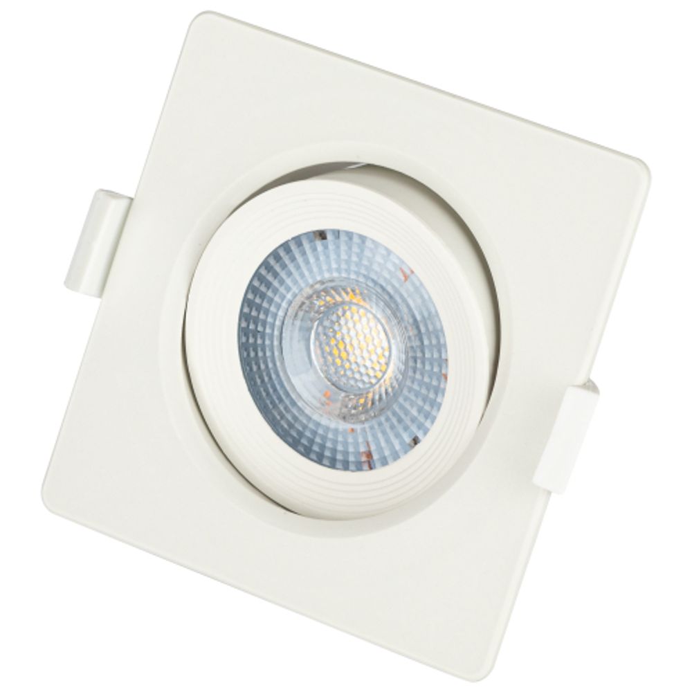 KL LED 21A-5 4K WH Светильник ЭРА светодиодный квадратный поворотн. LED SMD 5W 4000K, белый