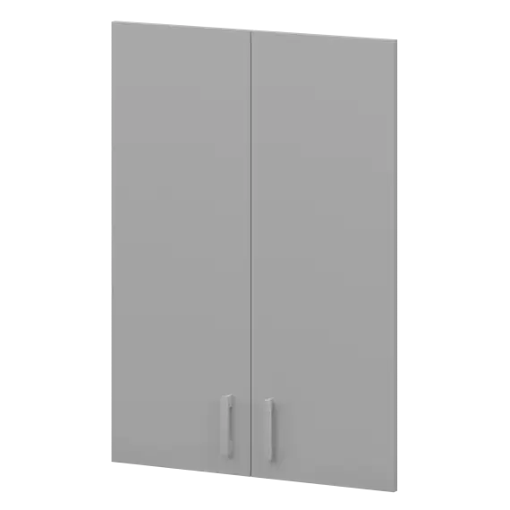 Двери для широких стеллажей А-610.Ф Серый 710x18x1120 Арго