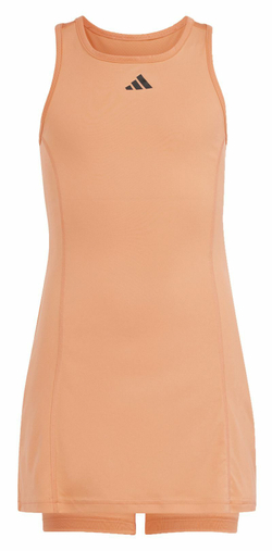 Платье для девочки теннисное Adidas Girls Club Tennis Dress - hazy orange
