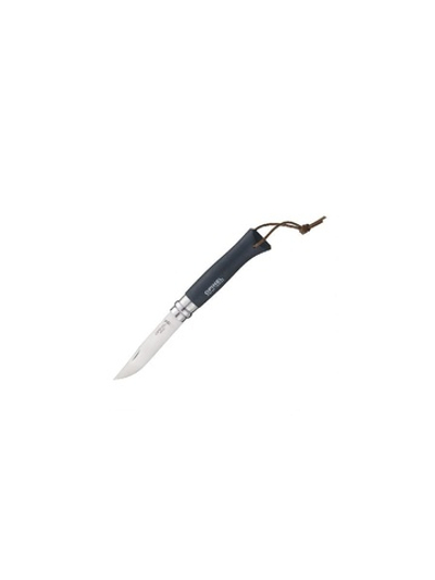 Нож Opinel №8 Trekking, нержавеющая сталь, черный, 002211