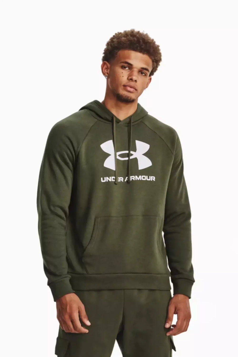 Кофта Under Armour Rival Fleece Logo - зеленый