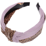 Ободок для волос «Krasotka - Nina», ширина 4см, микс 6 цветов