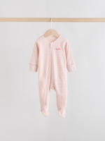 Комбинезон / Cлип для малышей Next F34-058, 3 шт., Розовый, Бежевый