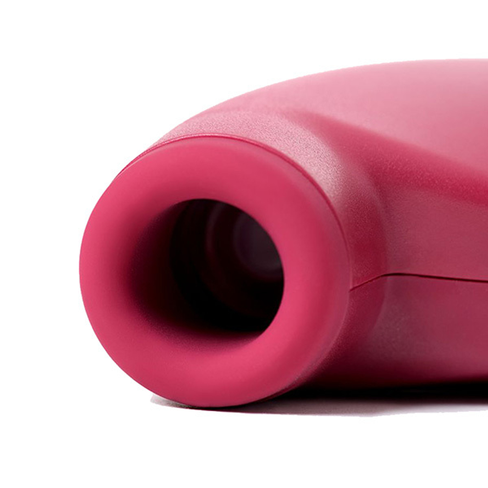 Красный вакуум-волновой бесконтактный стимулятор клитора 7,2см Satisfyer One Night Stand