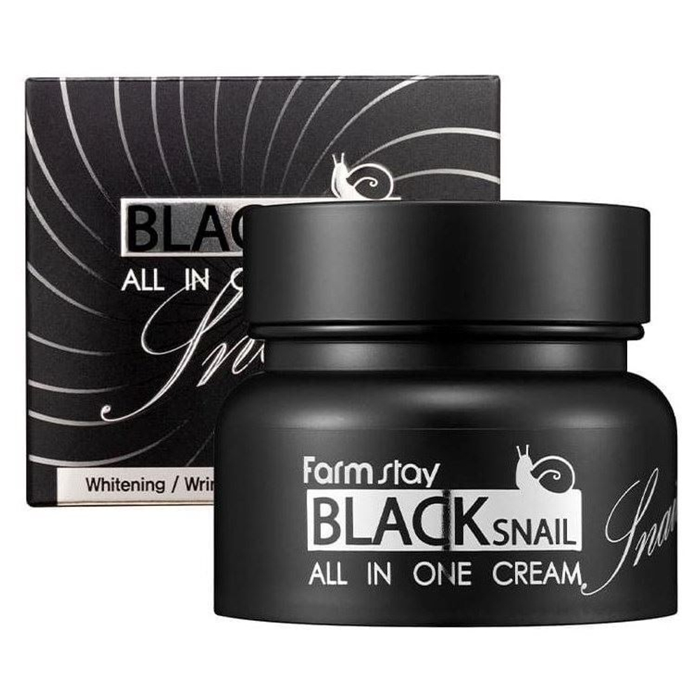 Крем для лица FarmStay Black Snail All In One Cream 100 мл