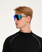 Спортивные очки GOG Magni / Matt Brown/Khaki / Reflex White-Blue