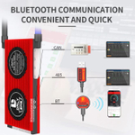 Плата контроля BMS Smart LiFePO4 4S 12V 40A