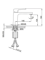 Смеситель для раковины FRAP F1089