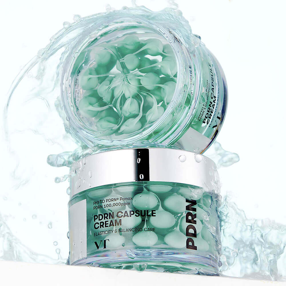 VT Cosmetics PDRN Capsule Cream 100, 50ml - Увлажняющий капсульный крем с ПДРН