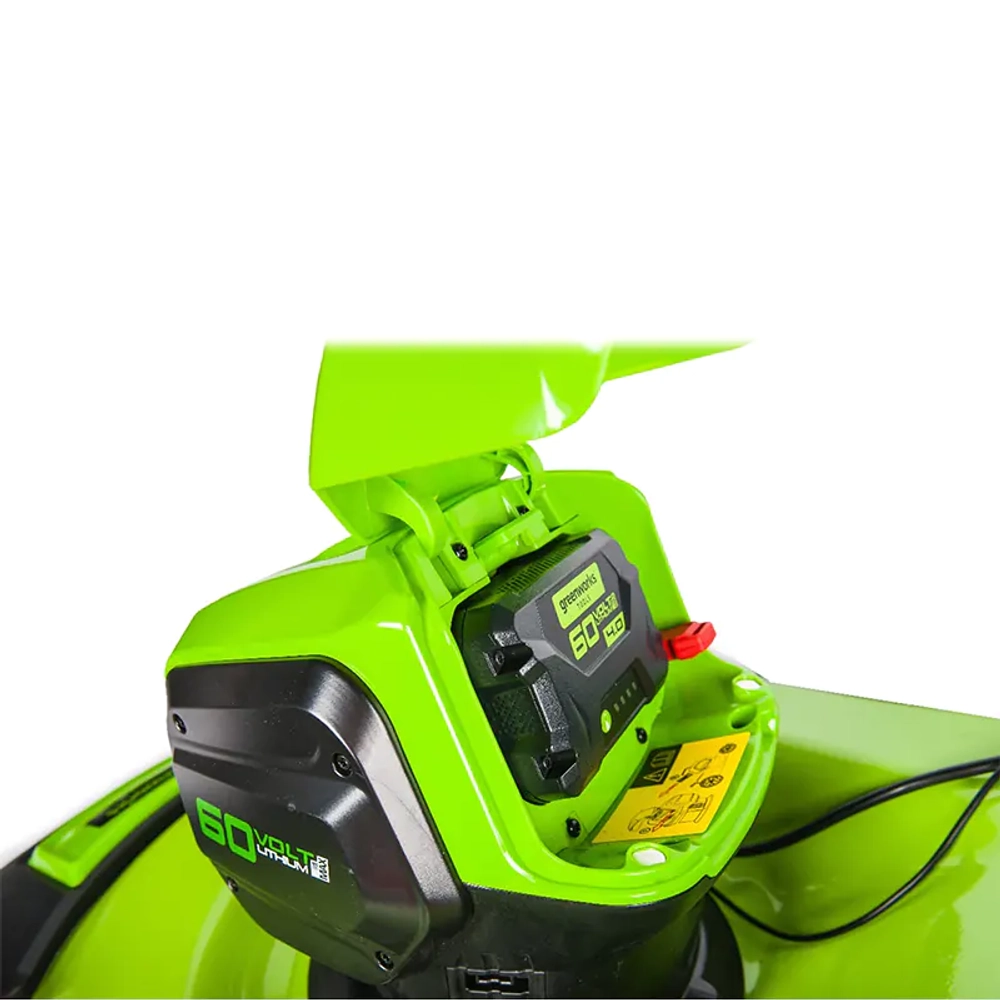 Аккумуляторная газонокосилка Greenworks GD60LM51SPK4 60V 60В самоходная (1 x 4 Ач, ЗУ) нож 51 см, 2505607UB
