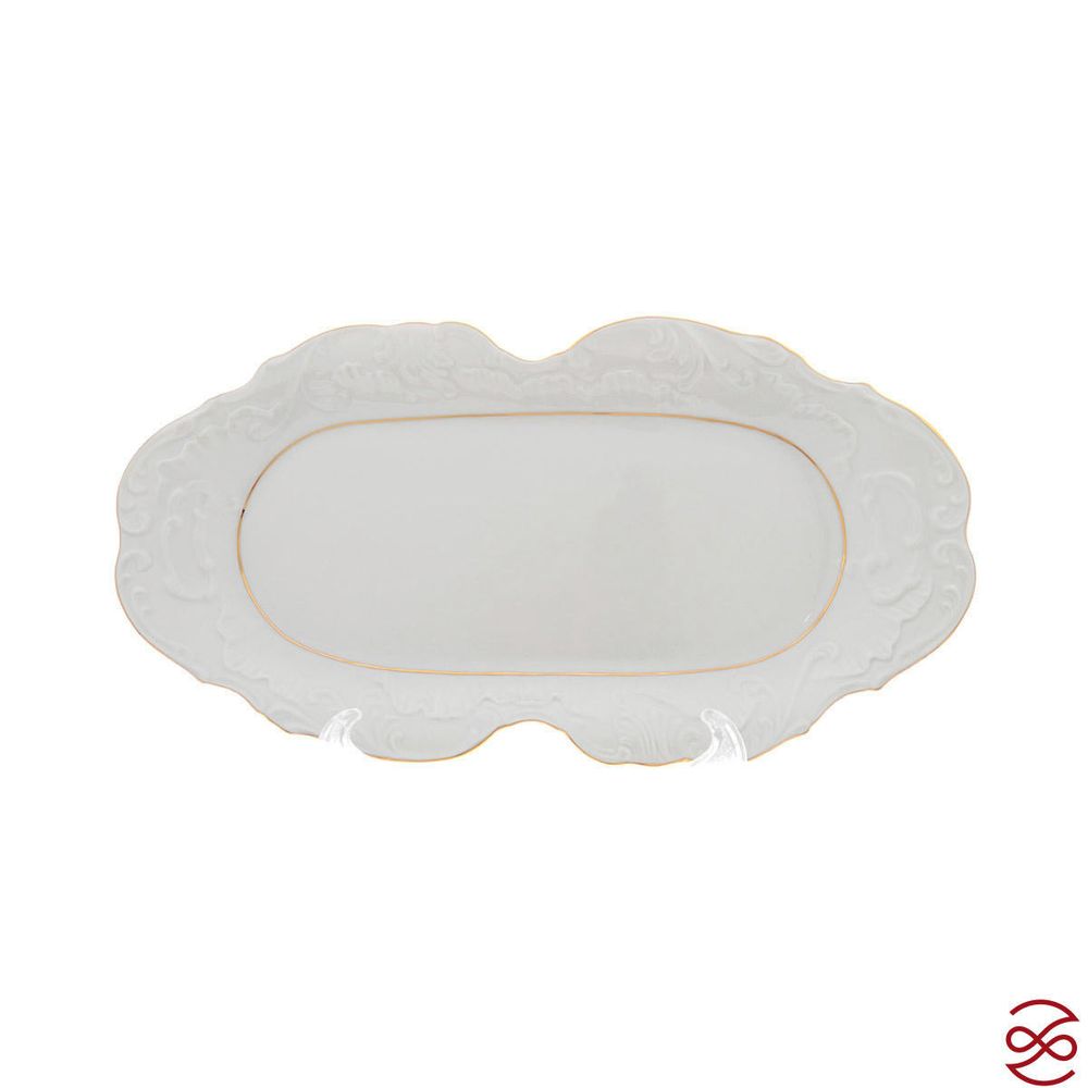 Столовый набор Repas Rococo с золот.полос.(25 предметов на 6 персон)