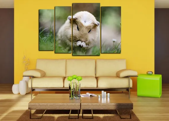 Модульная картина "Морская свинка"