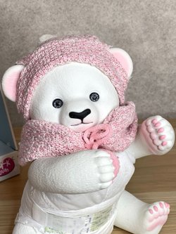 Игрушка мягконабивная 35см AniReal Медвежонок (60160)