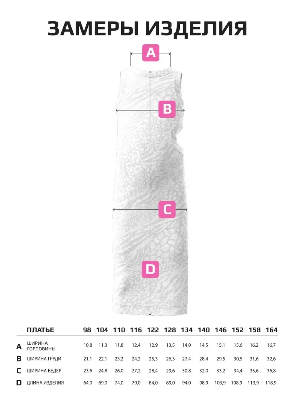 Платье для девочки летнее с вырезом
