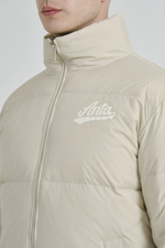 852348911-1 Пуховик короткий молочно-бежевый ANTA