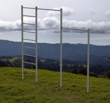 Шведская стенка с турниками, для спортивных площадок арт. SP ШСТ 05