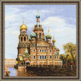 "Санкт-Петербург.Храм Спаса-на-крови"-1548 вышивка