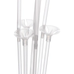 Подставка для шаров «Фонтан» (основа, 7 палочек с держателями) 71*38*54 см, прозрачный