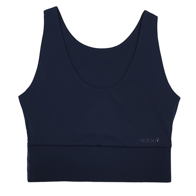 ТОП теннисный EA7 Woman Jersey Sport Bra - navy blue