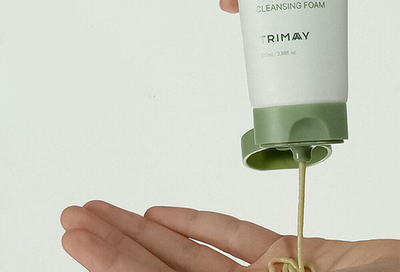 Trimay Слабокислотная пенка для умывания с чаем матча Trimay Jeju Matcha Low pH Cleansing Foam